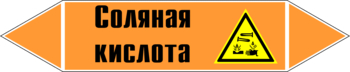 Маркировка трубопровода "соляная кислота" (k26, пленка, 358х74 мм)" - Маркировка трубопроводов - Маркировки трубопроводов "КИСЛОТА" - ohrana.inoy.org